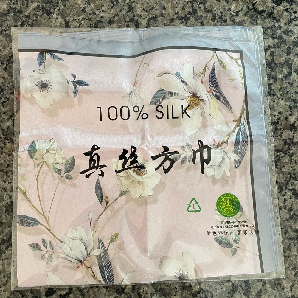 100% Silk Shanghai Story scarf